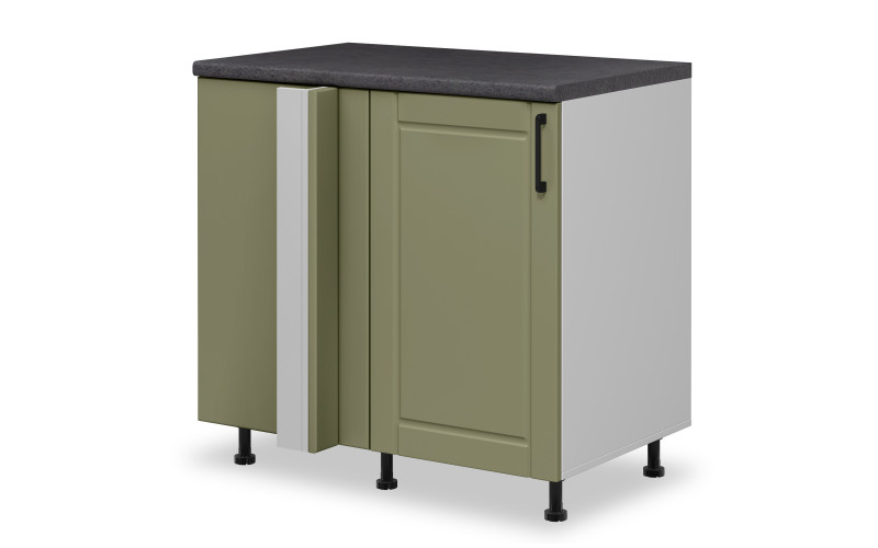 Kitchen cabinet Hannah 18 left, olive  1