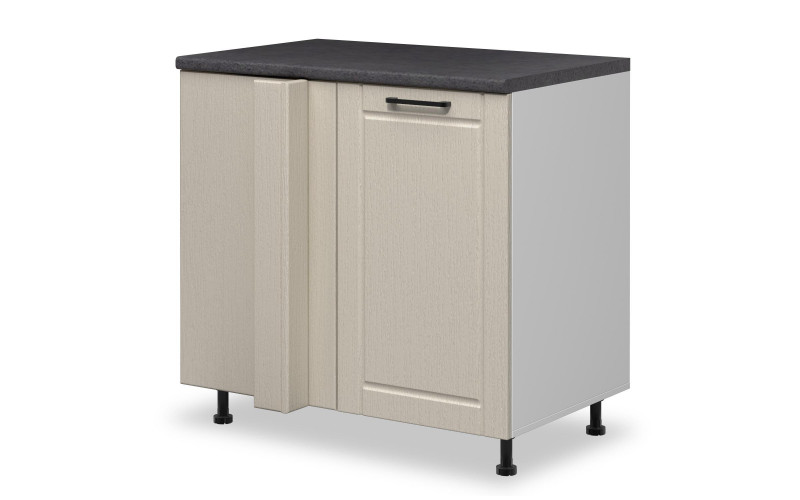 Kitchen cabinet Hannah 18, corner left, Aspen Beige  1