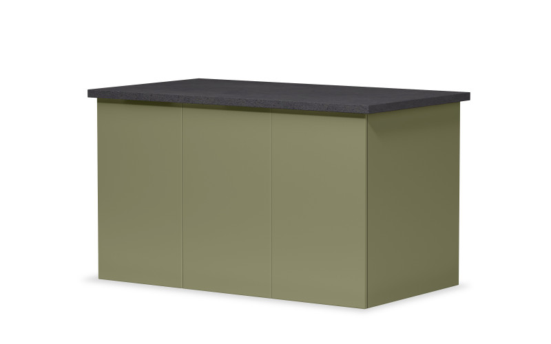 Island cabinet Simon 41, olive  1