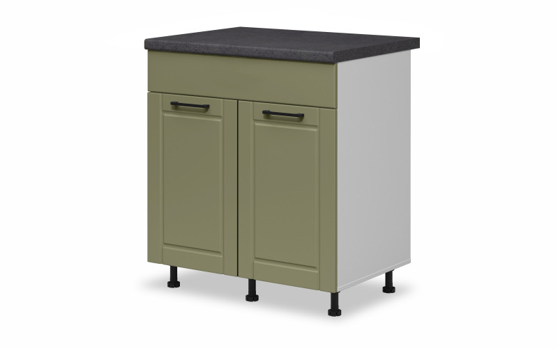 Kitchen cabinet Hannah 52, olive  1