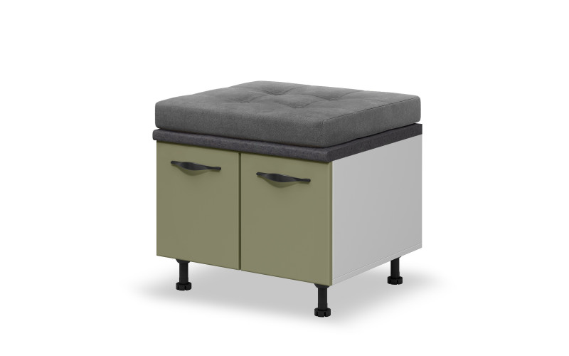 Kitchen cabinet + cushion Simon 19, olive  1