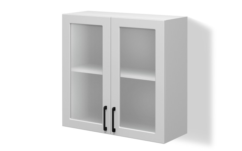 Kitchen showcase cabinet Hannah 43, white  1