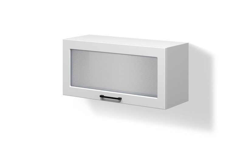 Kitchen showcase cabinet Hannah 40, white  1