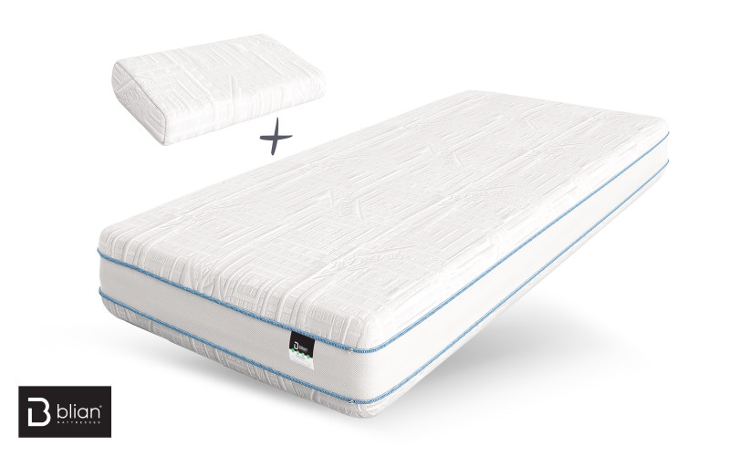 Two-sided mattress 90/200 Silver 7 zones,   1