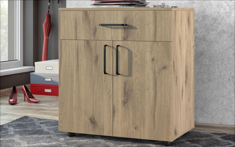 Dresser Mars-L, light Scandinavian oak  1