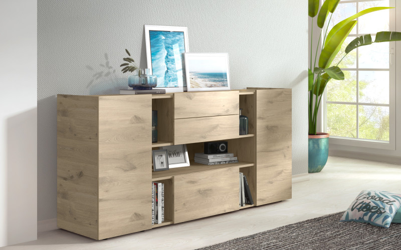 Dresser Modigliani B, light Scandinavian oak  1