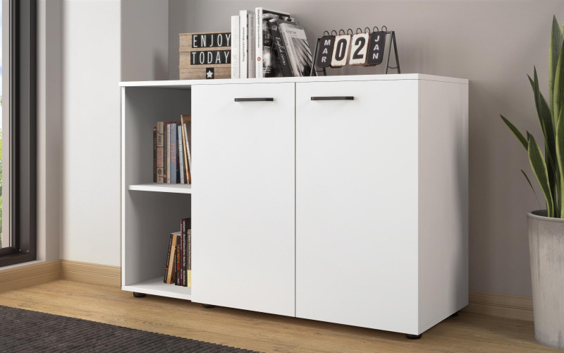 Cabinet Veron L, white matt  1