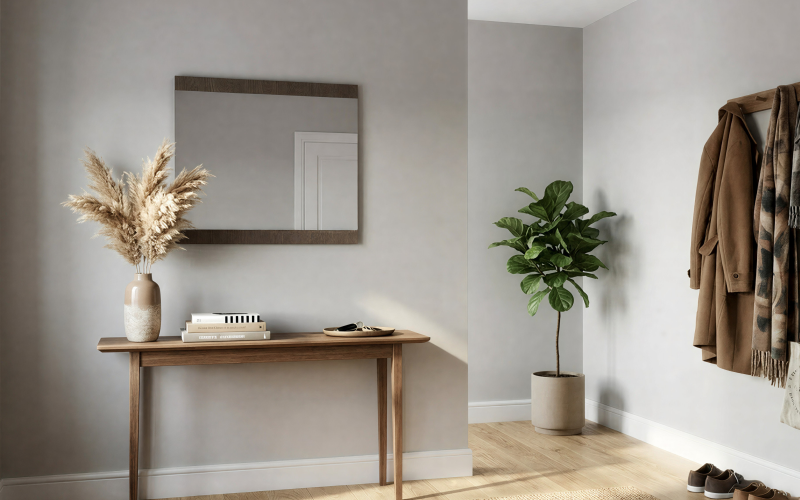 Mirror Space N, Anthracite oak  1