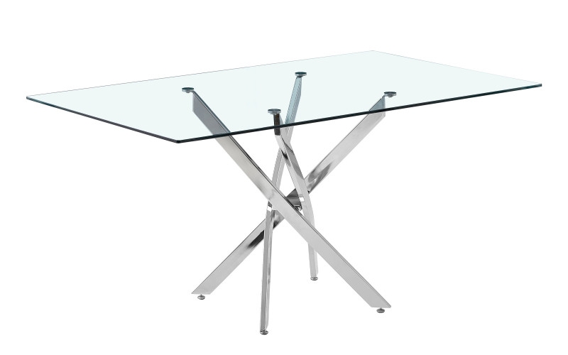 Dining table Imenda, chrome  1