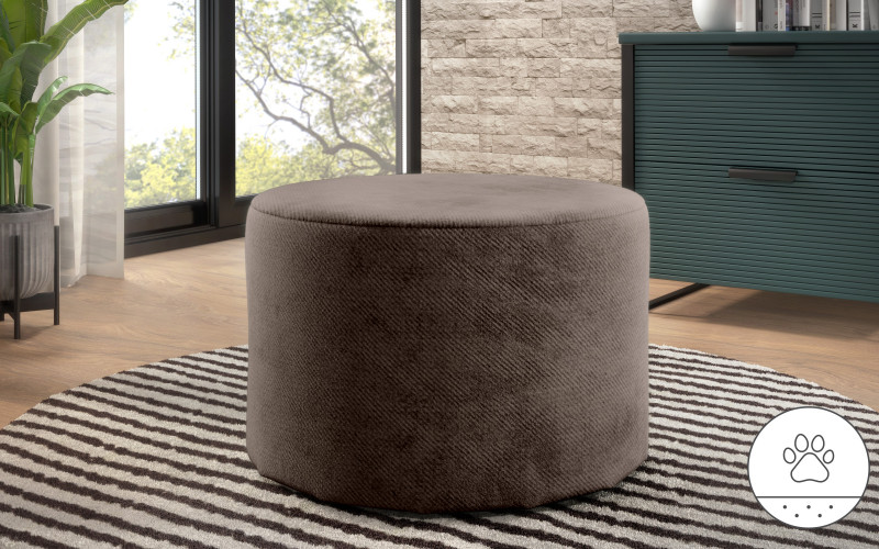 Ottoman Alma A, brown  1