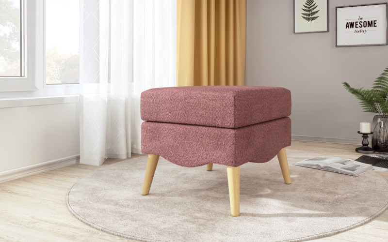 Ottoman Margo, pink  1