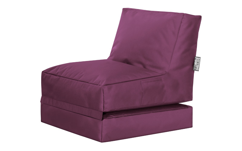 Bean bag, purple / suitable for outdoor use  1