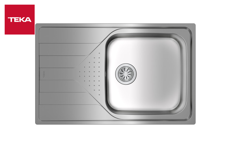 Built-in sink TEKA Universe 50 T-XP 1B 1D MAX, chrome  1