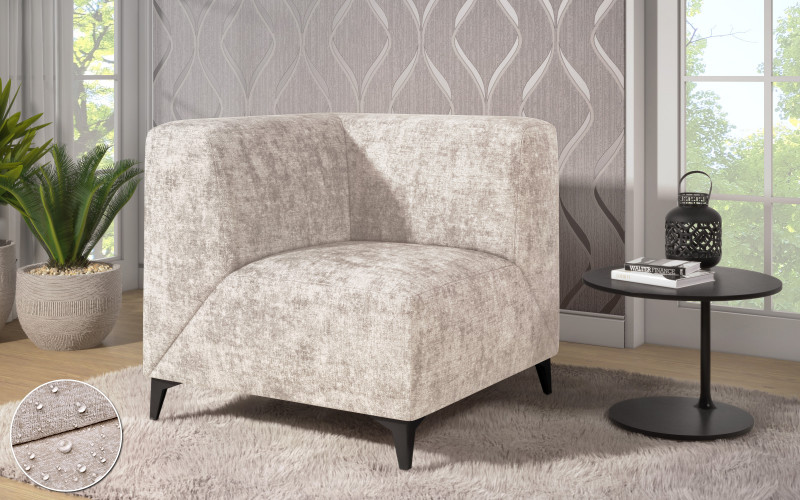 Armchair Aruba, light beige  1