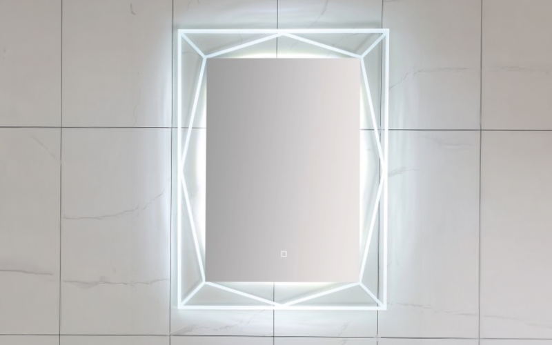 ICL 1503 Bathroom mirror with LED lights, 60/80 cm  1