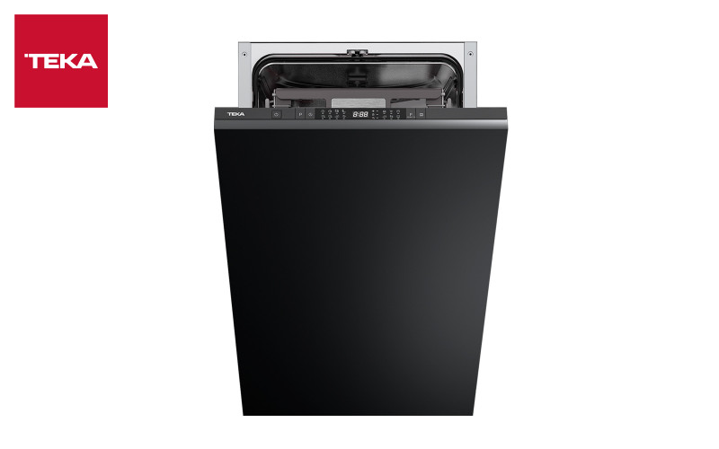 Built-in dishwasher TEKA DFI 74860, black  1
