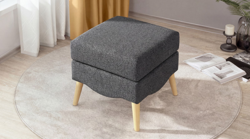 Ottoman Margo, grey  1