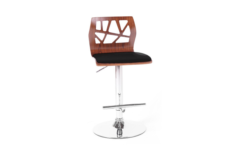 Bar chair Alain, walnut  1