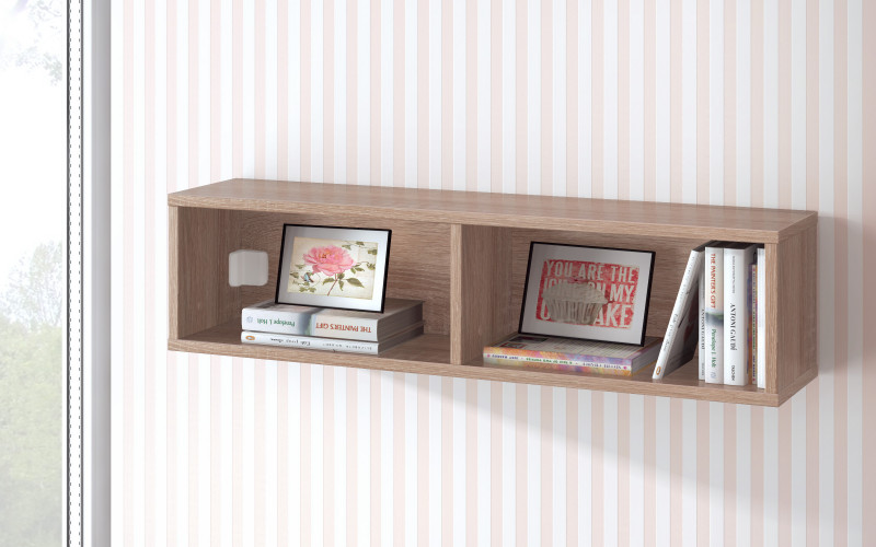 Bookcase Bora, Sonoma oak  1