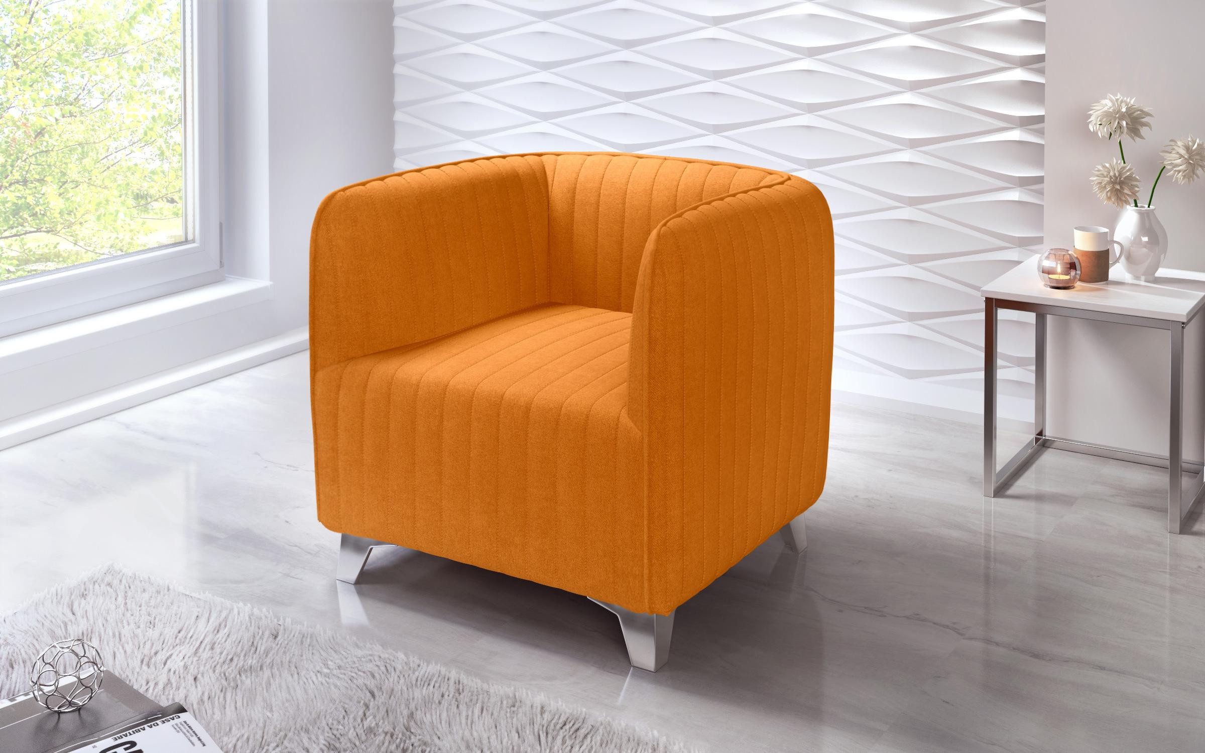 Armchair Macao, orange  4