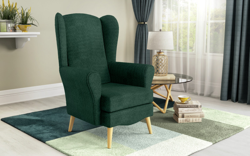 Armchair Margo, green  1