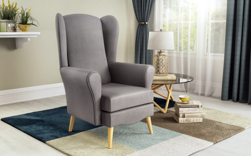 Armchair Margo, grey  1