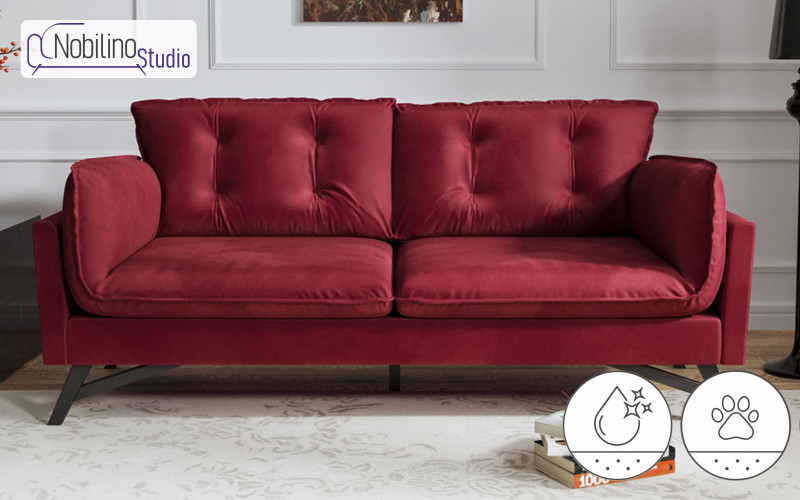 Sofa Vienna, burgundy  1