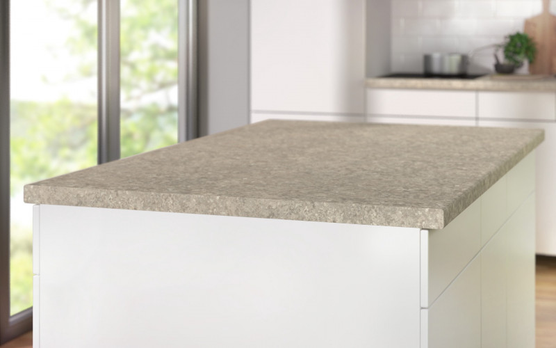 Thermo countertop for kitchen island 90 cm, decor F058  1