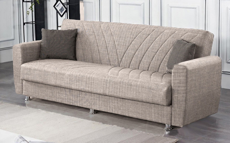 Extendable sofa Felipe, beige  1