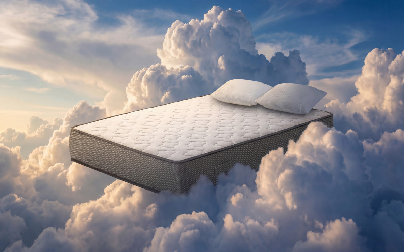 Set of mattress 160/200 + 2 pillows MemoAir iSpring 7 zones + Silver Sense,   1