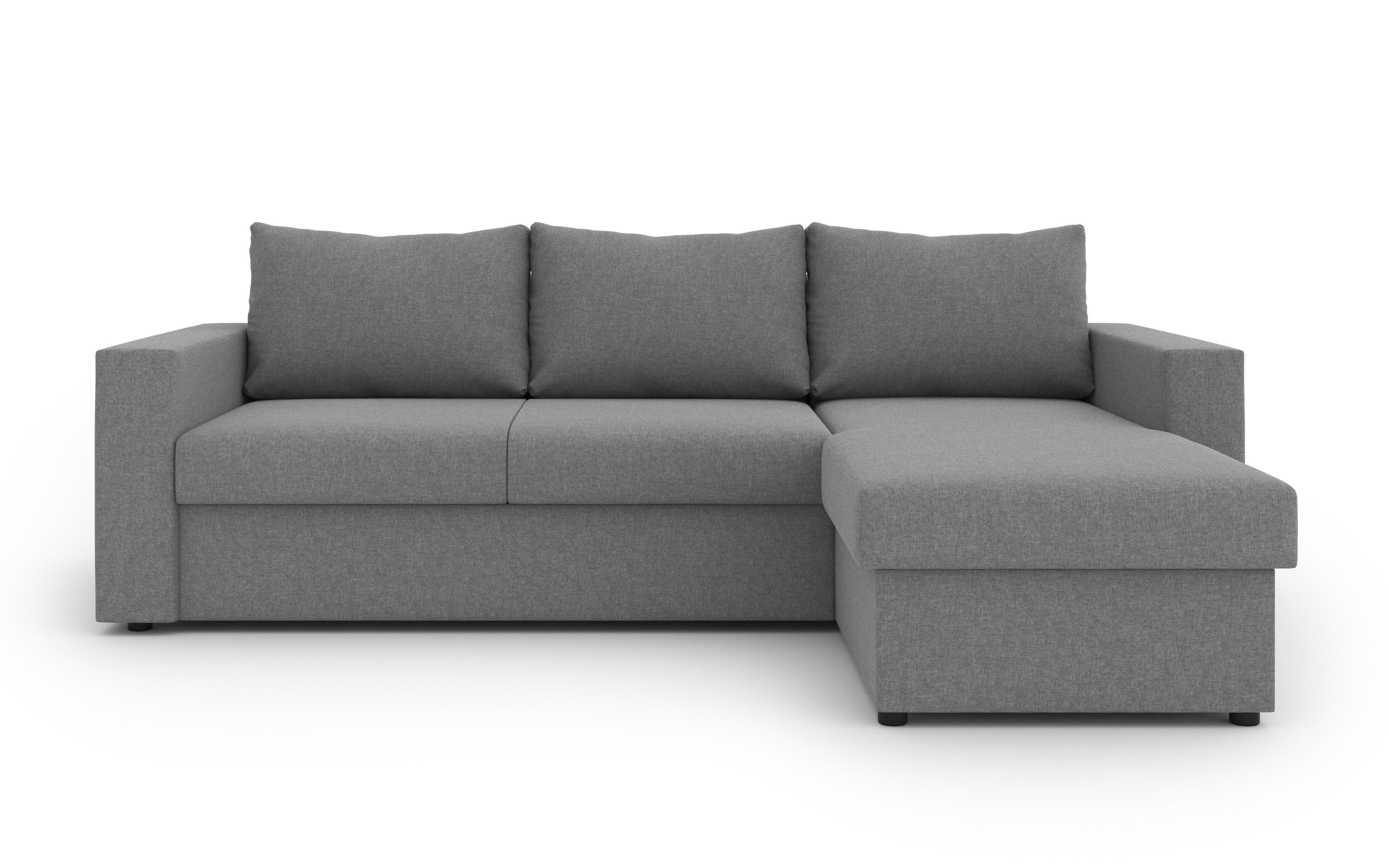 Extendable sofa Justin, light grey  8