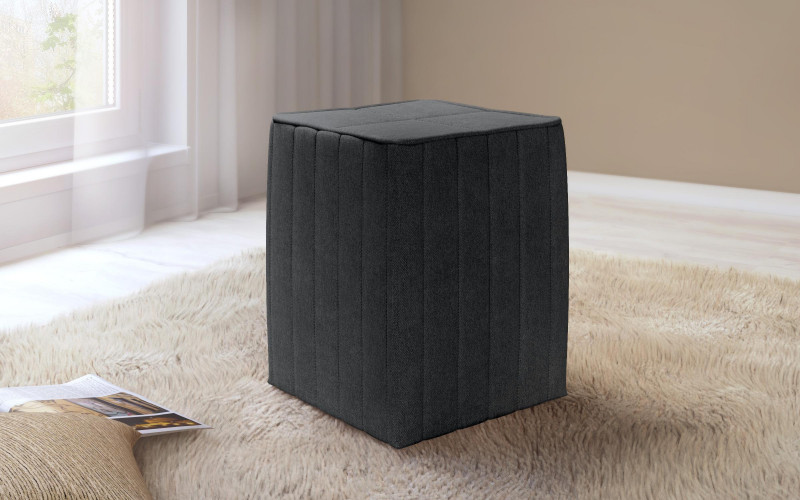 Ottoman Macao, dark grey  1