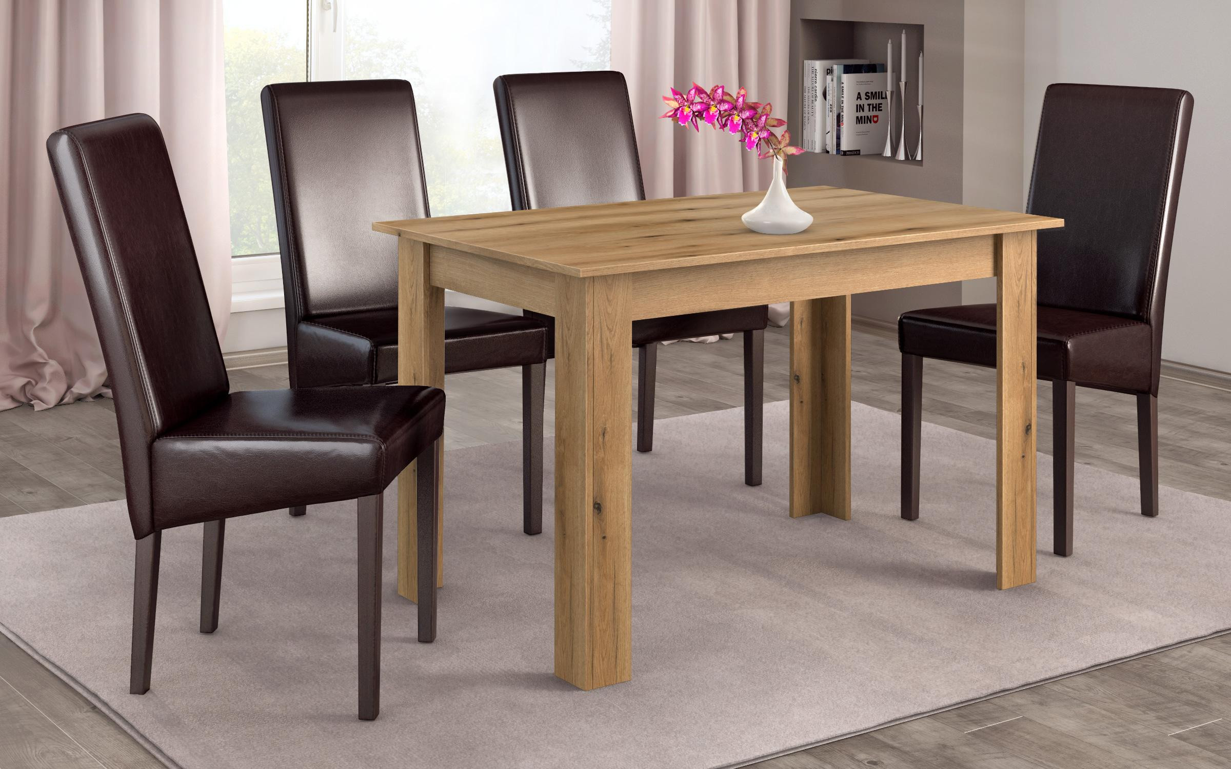 Dining table Donny, Evoke oak  1