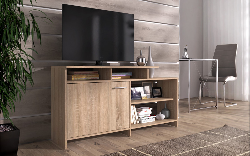 TV cabinet Valent, Sonoma oak  1