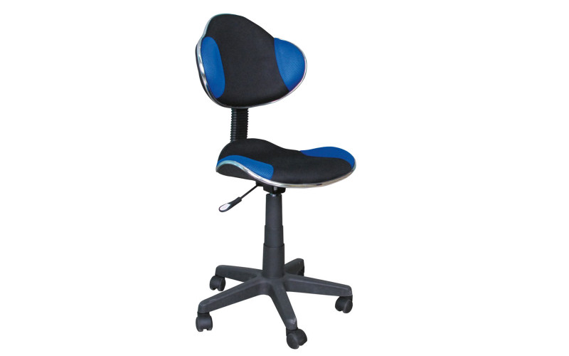 Office chair Tory, black + blue  1