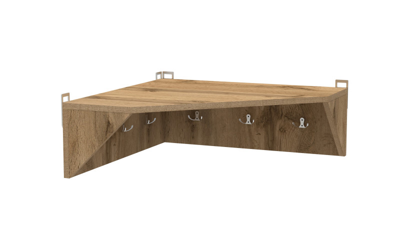 Coat rack Apacio, Appalachian oak  1