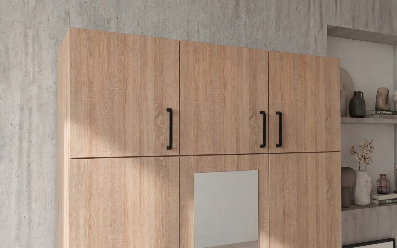 Upgrade for three-winged wardrobe Bruno and Massimo, Sonoma oak  1
