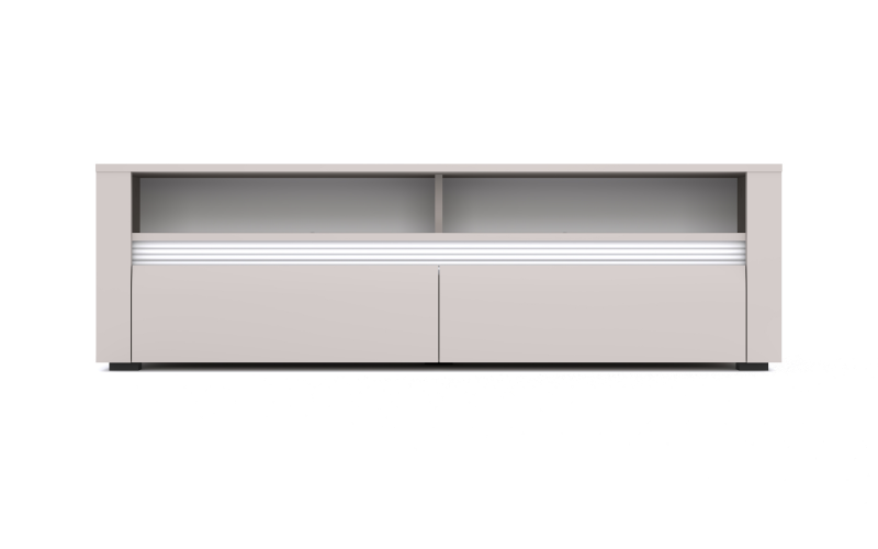 TV cabinet Varis, cashmere + white  1