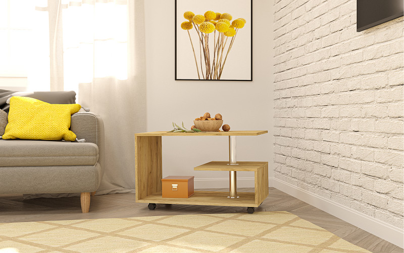 Coffee table Martos, golden Craft oak  1